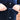 Tasha Polizzi Ladies Ainsley Velvet Tunic in Navy