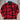 Filson Spokane Insulated Cruiser Jacket in red/black windowpane with snap front and flap pockets
