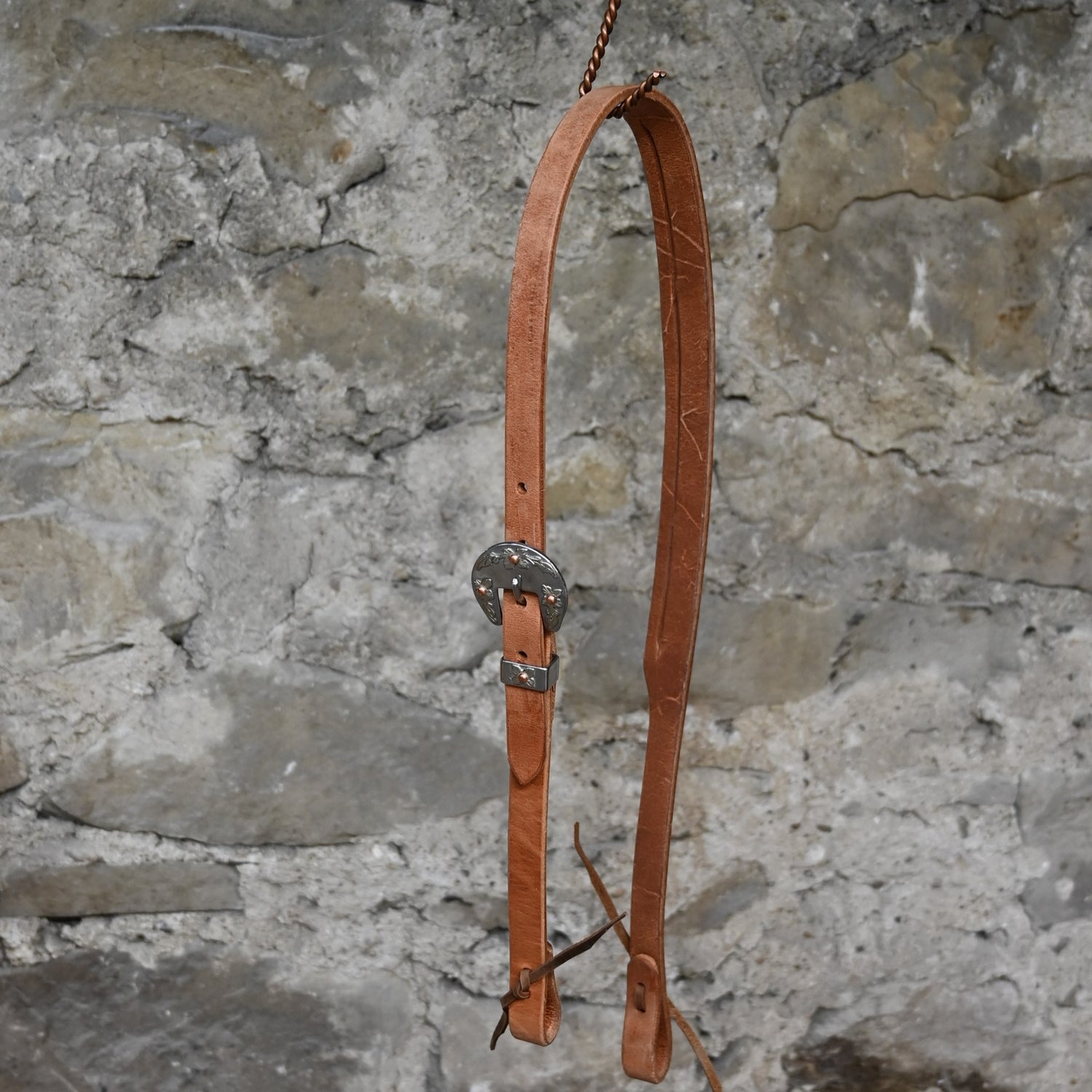 Berlin Custom Leather Split Ear Headstall