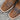 Cowtown Ladies Square Toe Boot in Rustic Brown with Pink Stitching
