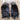 View of Rockin' Y Saddlery Adult Bison Wooly Chinks with concho accents and wool lining