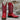 Hondo 13" Cowboy Boot – Red Cowhide Top with Red Shoulder Vamp