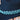 Sambboho Saint Barth hatband featuring blue and silver beads on a braided black full-grain leather base.