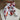 Cowboy Images Charmeuse Bouquet White 44x44