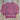 View of Ladies bandana sweatshirt in muted mahogany with embroidered and studded bandana print