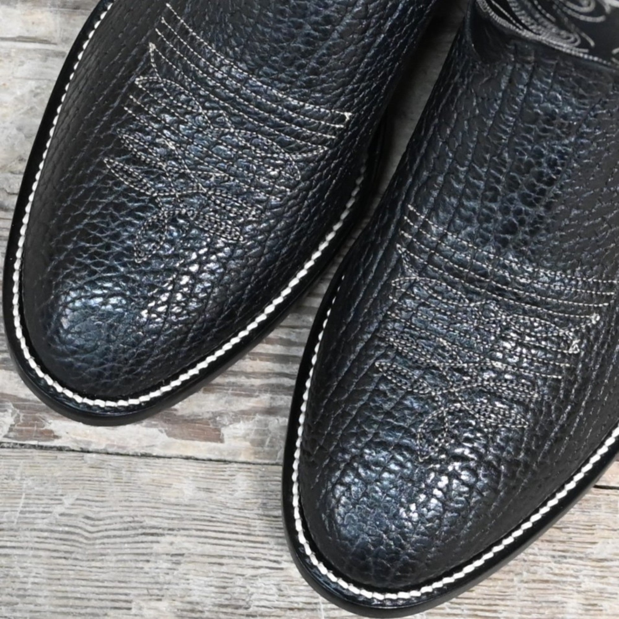 Hondo 13" Cowboy Boot All-Black Bullhide or All-Brown Bullhide