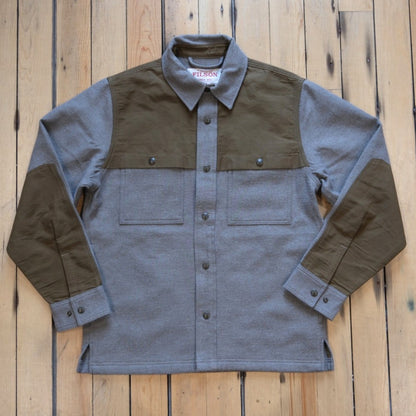 Filson Colchuck Forester Jac-Shirt in Ash Heather.