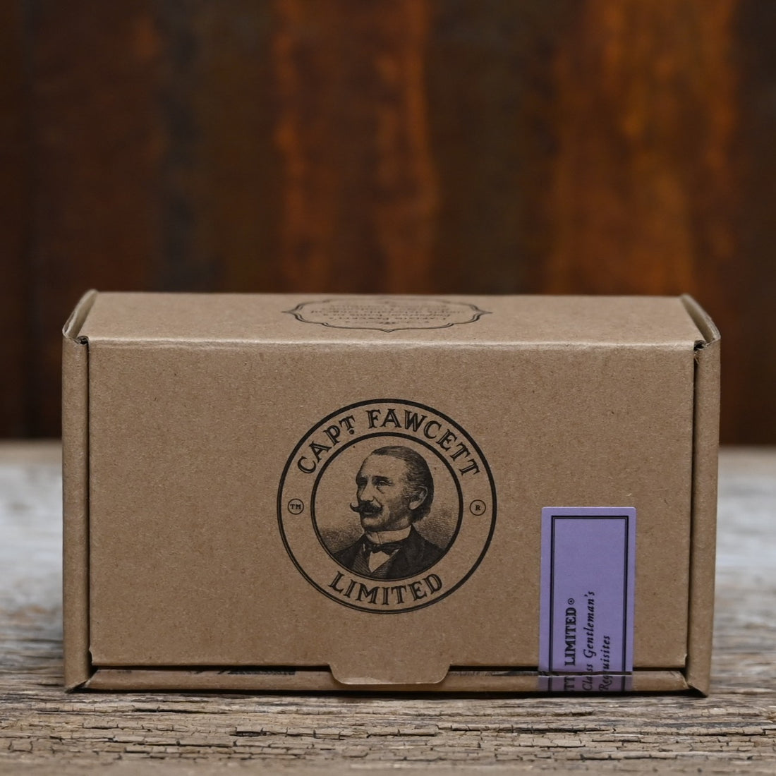 Captain Fawcett wild boar bristle beard brush with oak wood body