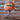 Atomic 79 Sunrise Logo Patch Trucker Hat Faded Orange/Putty (Large)