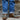 Hondo 13" Cowboy Boot – Brown Goat with Turquoise Inlays