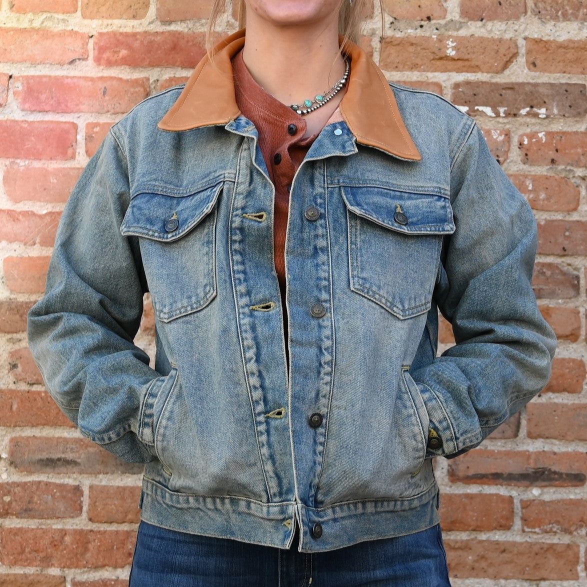 Schaefer Ladies Vintage Legend Denim Jacket – Flannel Lined