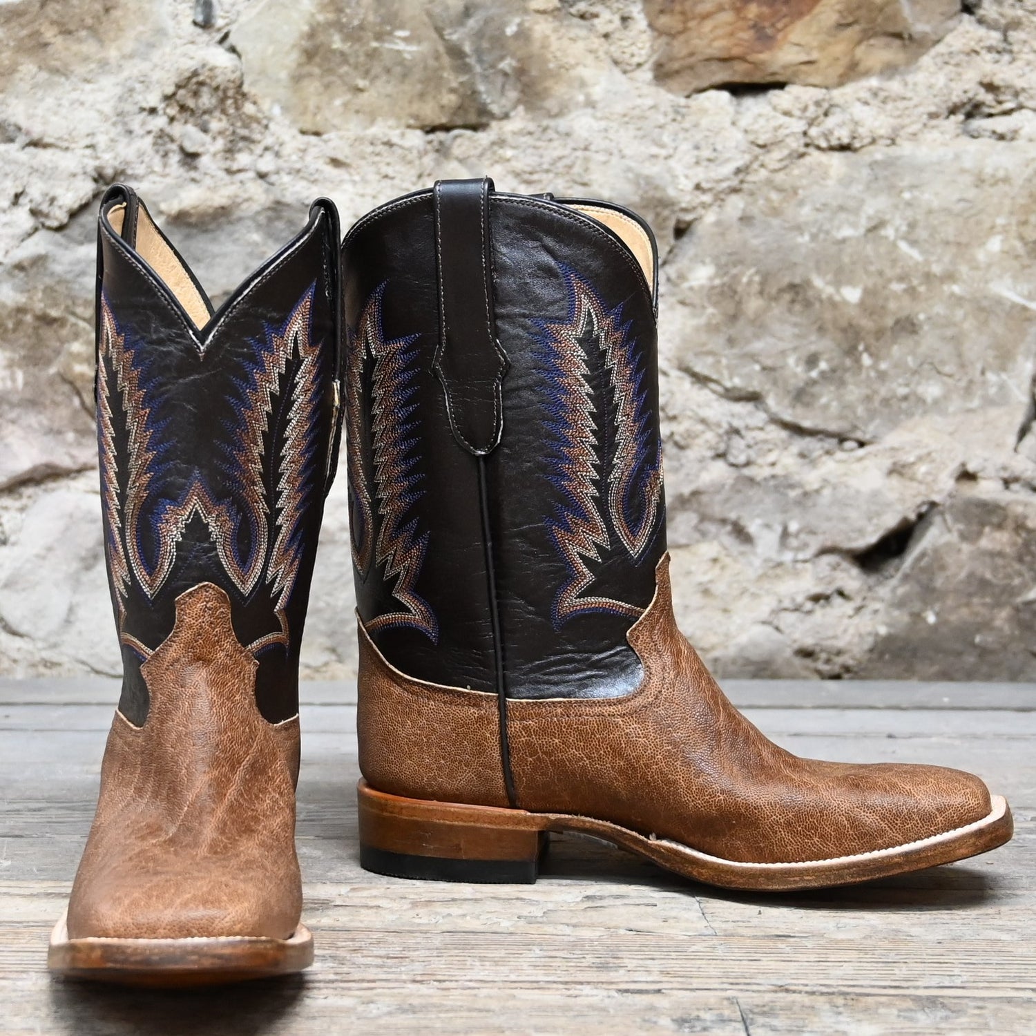 Men Classic Brown Rodeo Toe Western Boots – La Raza Western Wear Men Classic Brown Rodeo Toe Western Boots – La Raza Western Wear