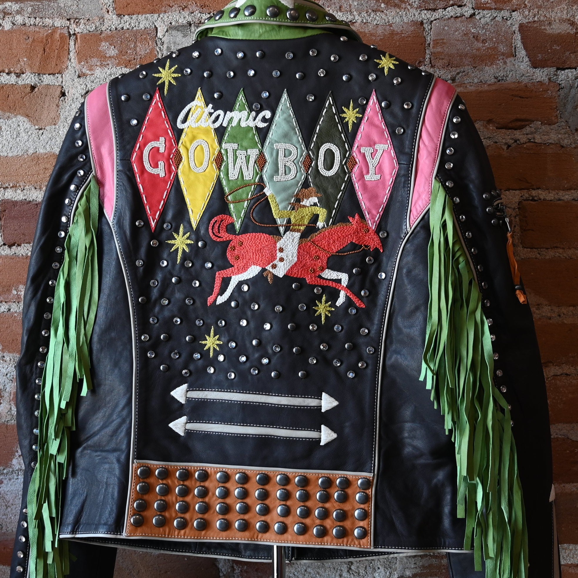 Double D Ranch – Atomic Ranch Biker Jacket (Bronco Brown)