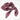 Cowboy Wild Rags Jacquard Silk Wild Rag - Plum