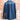 View of Double D Ranch Gunslinger Workshirt – Pinstriped denim shirt with custom concho buttons and detailed embroidery for a Western-inspired design