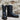 Nutted Calf Trucker in Black with Steel Toe