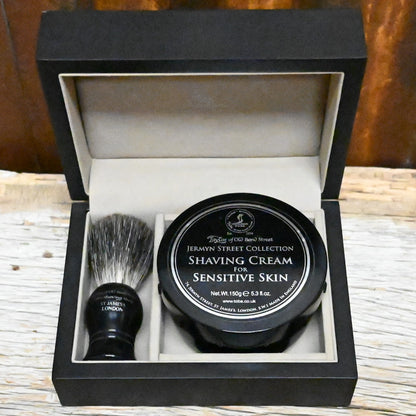 Taylor of Old Bond Street Jermyn Street shaving cream gift set with bowl and brush