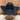 Serratelli 6X Shovel Cattleman in Black with 2 Ply Black Ribbon