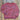 View of Ladies bandana sweatshirt in muted mahogany with embroidered and studded bandana print
