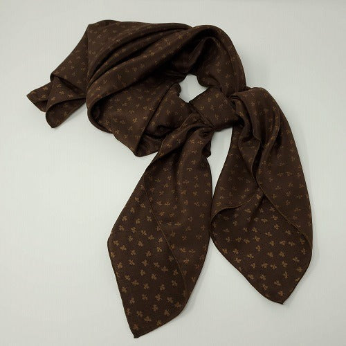 Cowboy Images Exclusive Prints Designer Brown Leaf Wild Rag 36x36