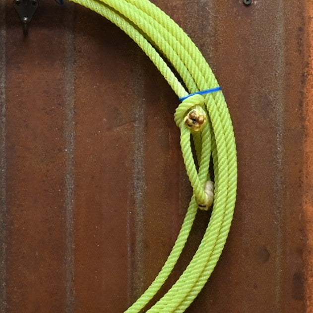 Fast Back Cure heel rope, 35-foot core 4-strand nylon/poly rope