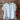 View of Kimes Ranch Hellena Cropped Henley Shirt in Pristine, featuring a cropped fit and button-front placket
