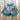 View of Heart of the West Floral Acid Wash Chinks with fringe detailing (34-38 inch waist)