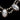 Sunwest Silver White Buffalo Seven-Stone Squash Blossom Style Necklace