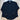 View of Black rayon herringbone Western shirt with pocket snaps and yoke detail