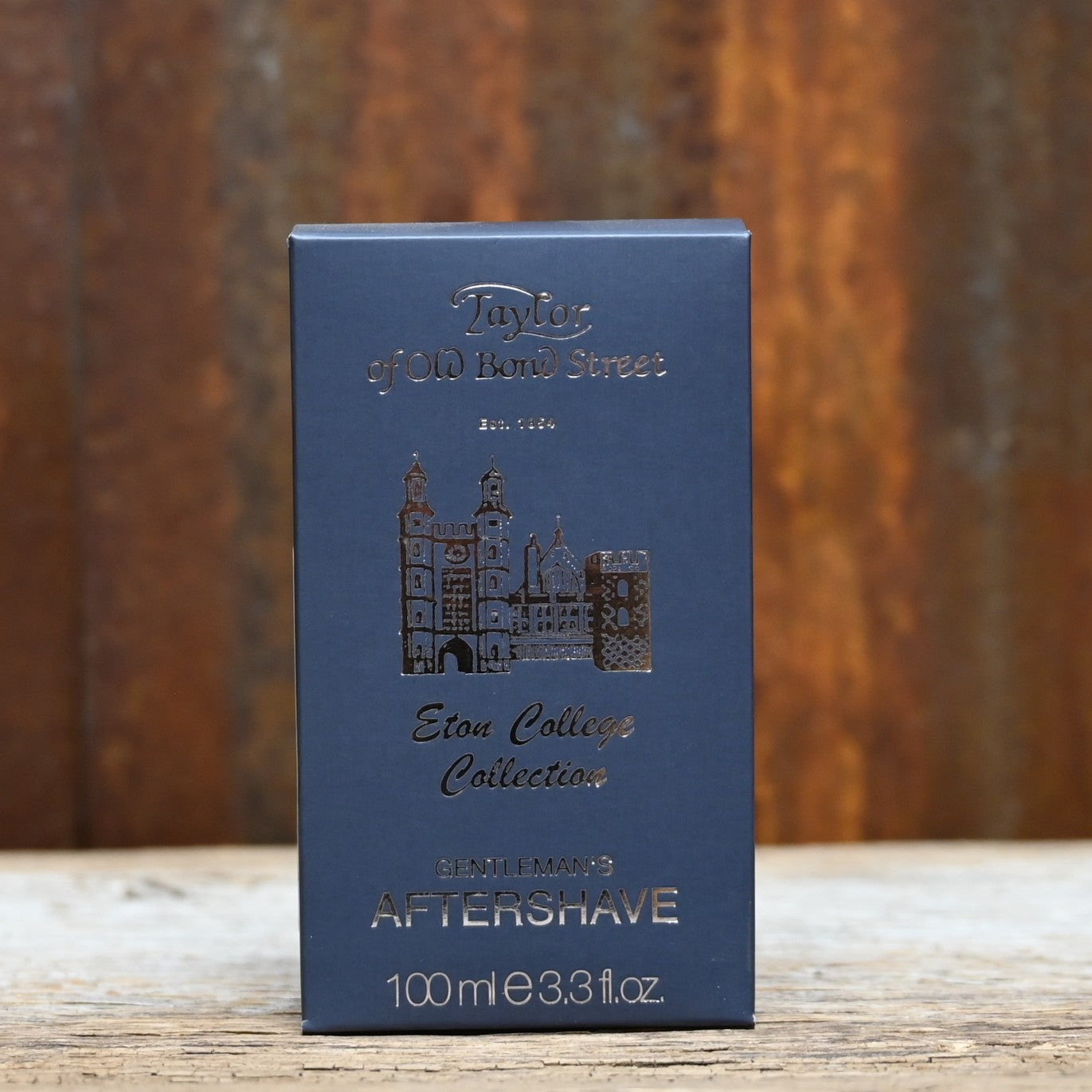 Taylor of Old Bond Street Eton College Collection Aftershave 100 ml bottle with citrus and woody fragrance notes