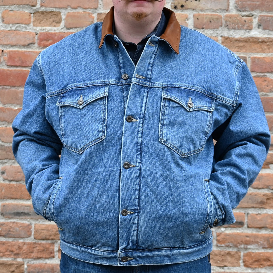 Schaefer Legend Denim Jacket – Indigo with Fleece Lining