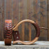 Don Orrell 2" Red Cedar Overshoe Oxbow Stirrups