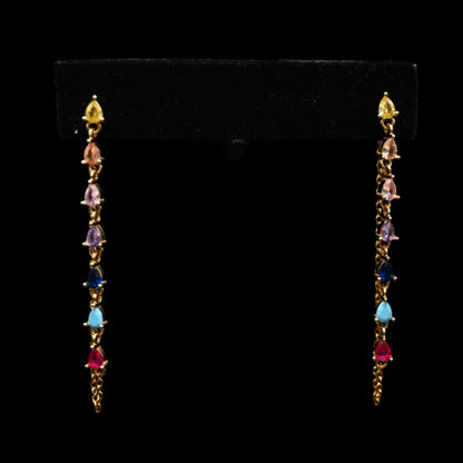 View of earrings
