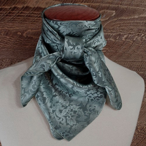 Cowboy Images Jacquard Sage Wild Rag 44x44