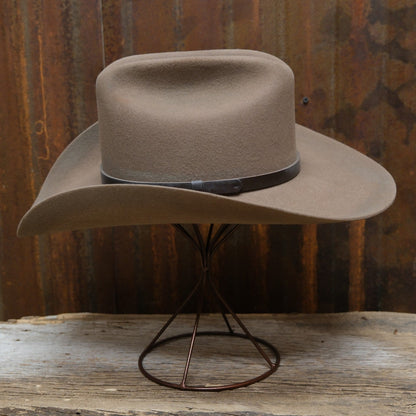 Stetson Boss of the Plains 6X Cowboy Hat - Pecan Fur Felt Distressed
