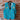 Wrangler x Lainey Wilson Turquoise Denim Vest in Turquoise