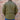 View of Filson Cover Cloth Quilted Jac-Shirt in Olive Drab and Cinder featuring snap-front closure, snap-flap chest pockets, and flannel-lined hand pockets