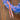JT Silversmiths 22' 5/8" Mane Horsehair Mecate (Blue & Pink)