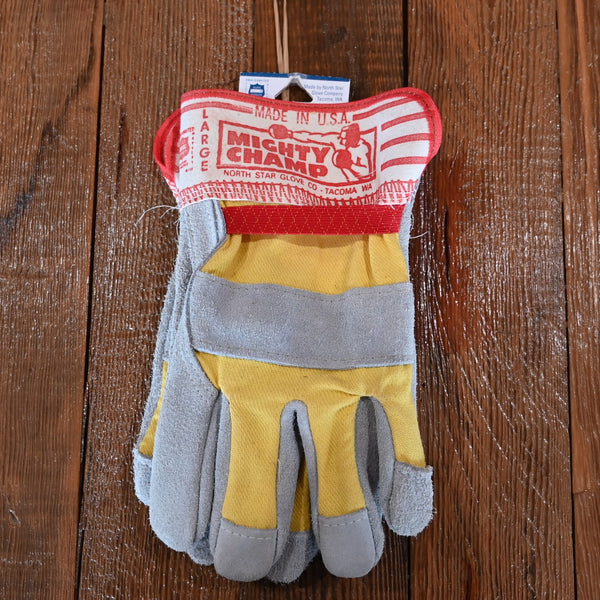 1Mighty Champ Leather Palm, Cuff, LARGE - – Atomic 79