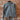 Schaefer ladies heather grey wool arena jacket with Western yoke and two-way zipper