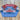 View of Pendleton raglan cotton sweater with Southwestern ombré chest graphic and ribbed crew neck
