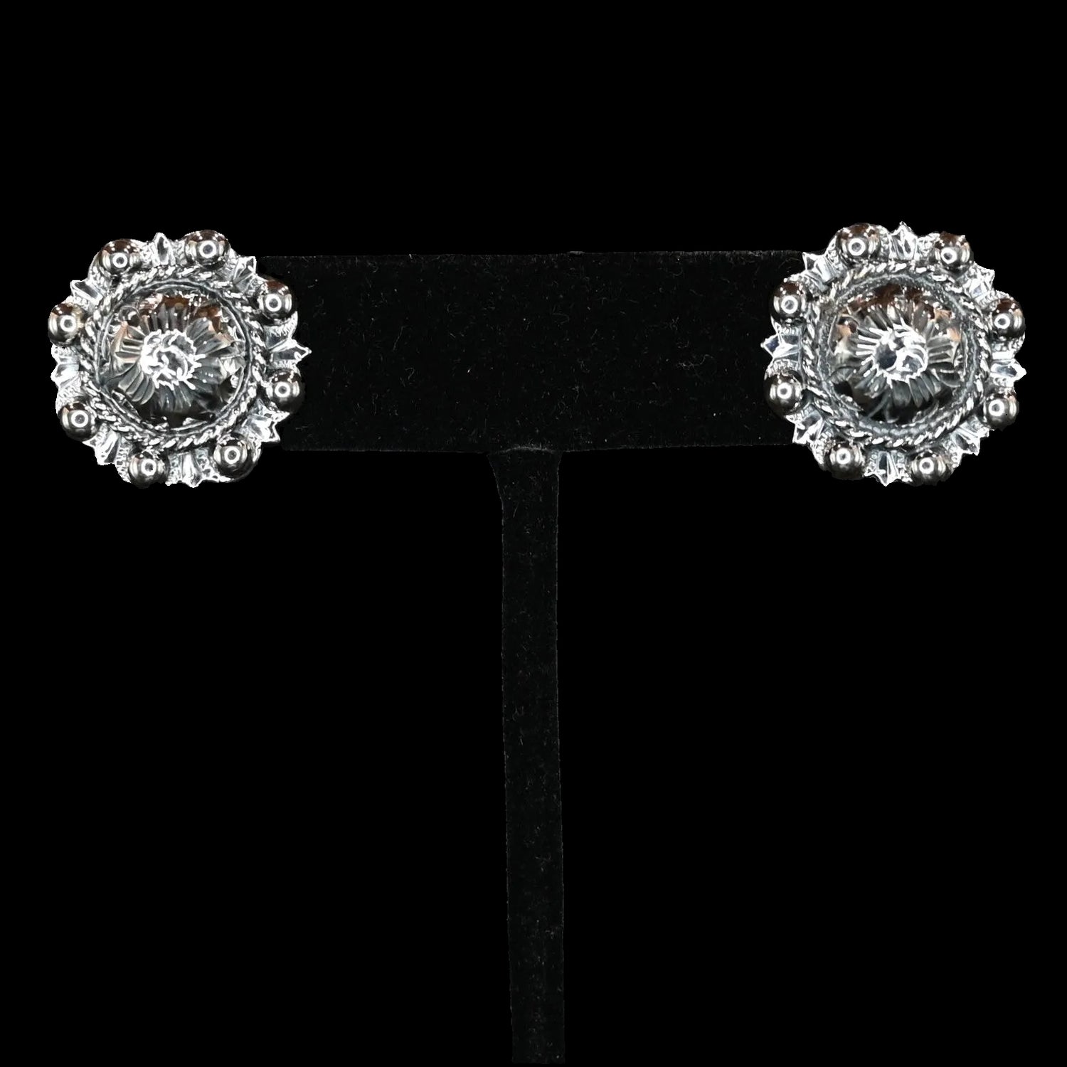 The Silver Berry Earrings by Vogt Silversmiths 