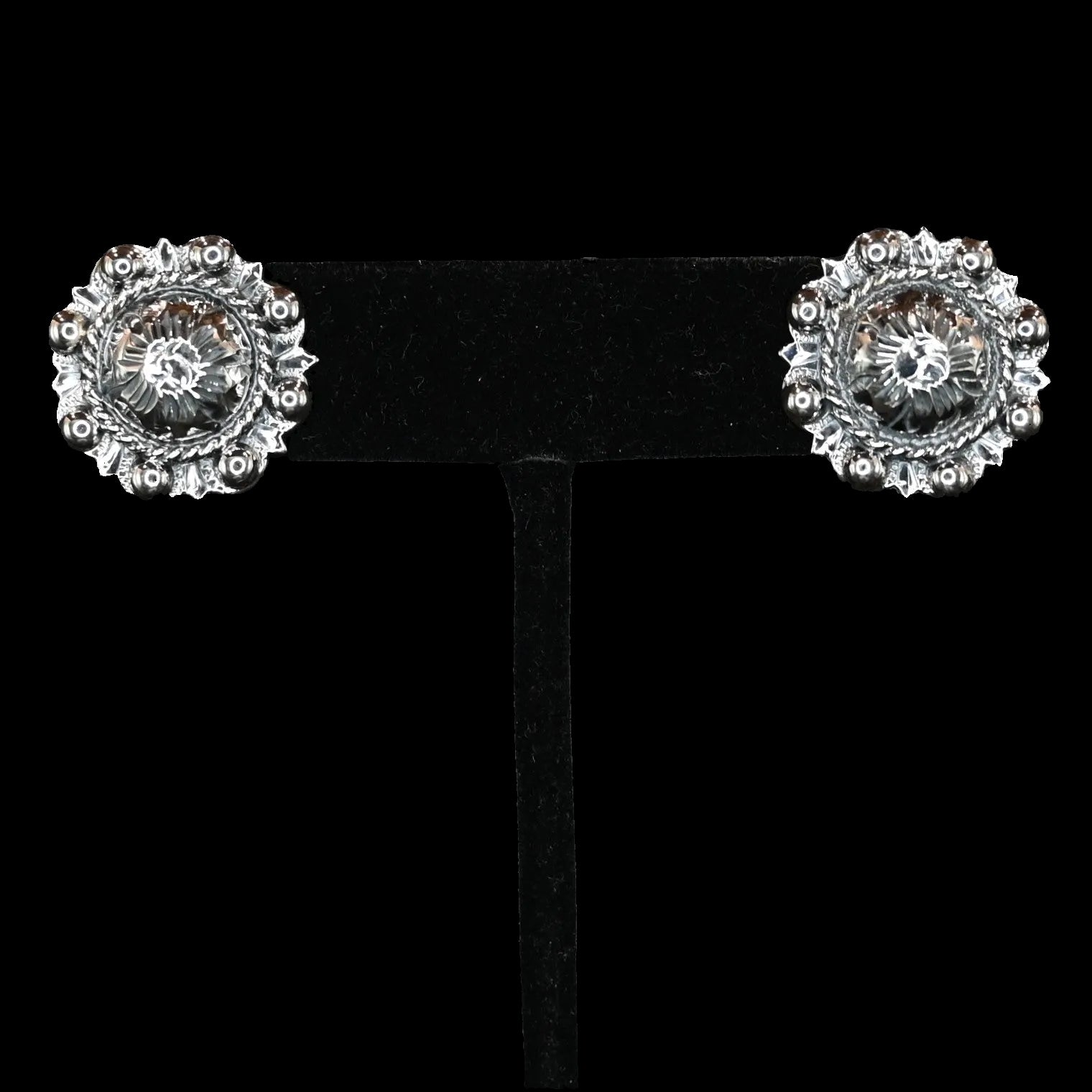 The Silver Berry Earrings by Vogt Silversmiths 