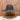 Tacchino Open Crown Western Hat in Chocolate