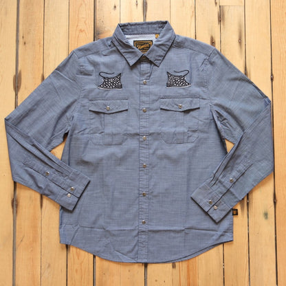 Howler Bros Gaucho Snapshirt - Patrolling Rays