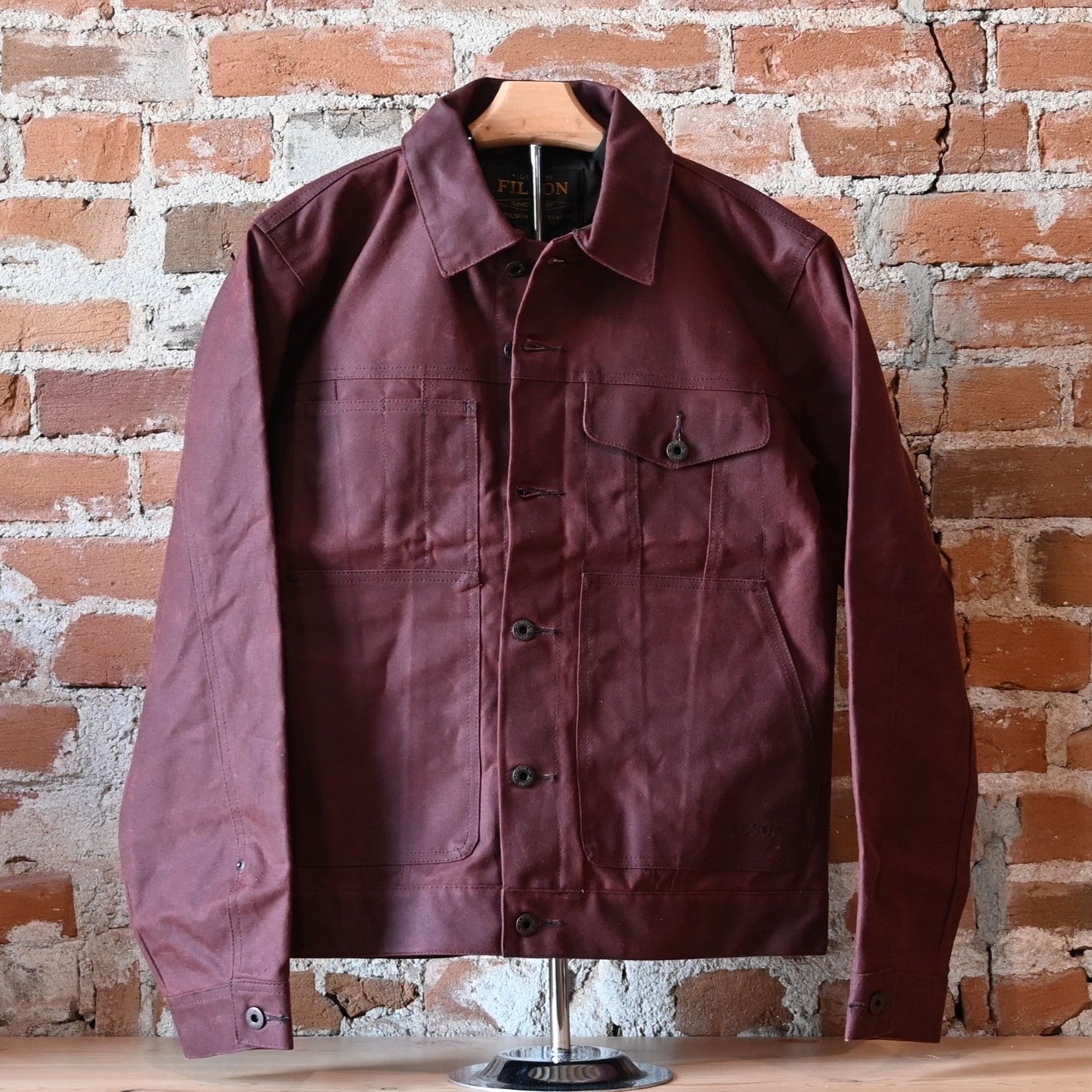 『希少品』Filson イタリア製　ジャケット Insulated Short Cruiser Jacket - Dark Brown | Filson