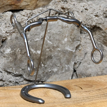 Toklat HBT Shank bit with MB-05 sweet iron mouthpiece, 5″ width, low/medium port and copper inlay