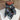 Cowboy Images Charmeuse Retro Cowboy Black Wild Rag 36x36