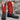 Nutted Calf Men's 16" Boot with Red Top and Chocolate Bullhide Vamp
