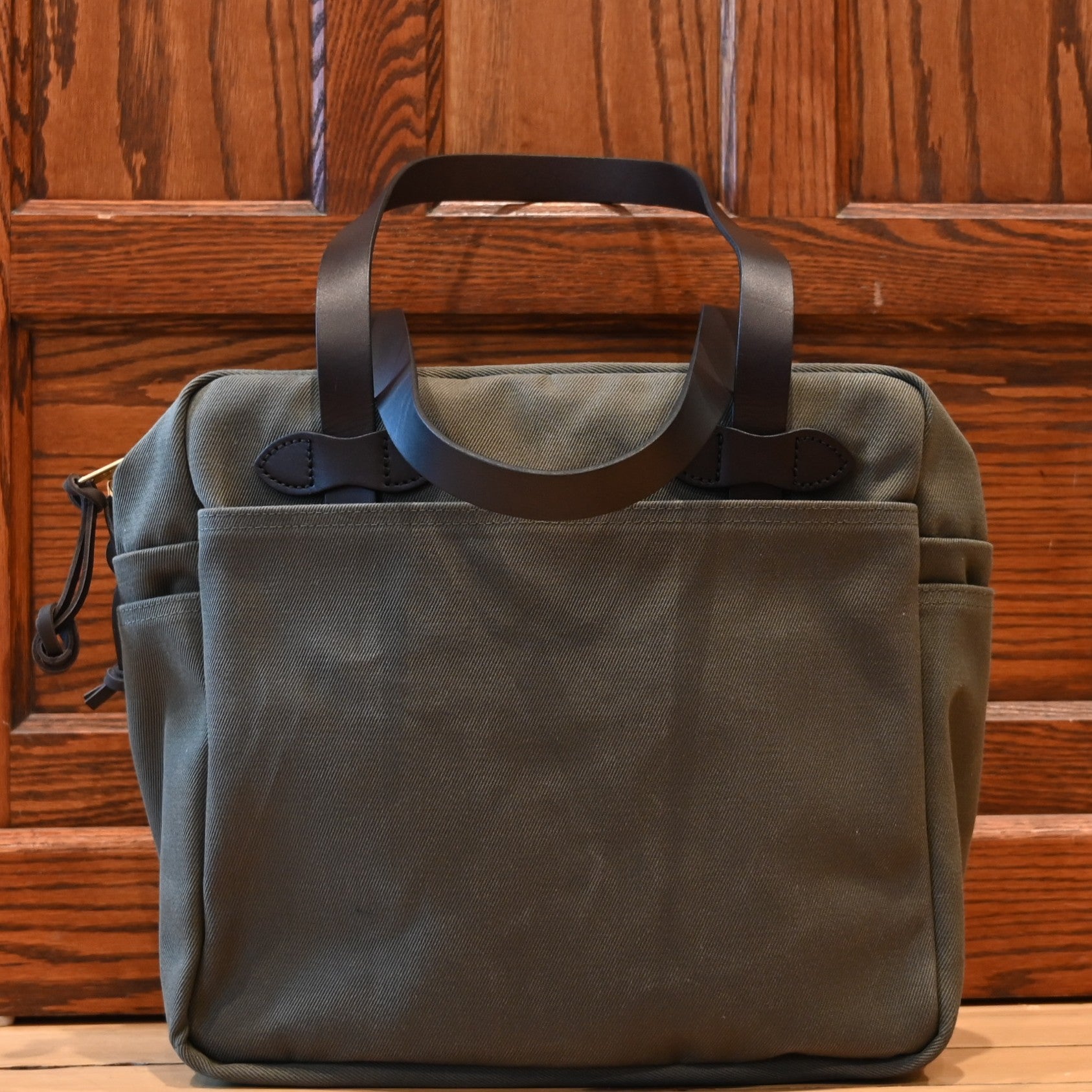 Filson Rugged Twill Zipper Tote Bag Otter Green – Atomic 79